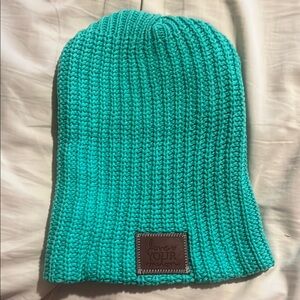 Love Your Melon Teal Knit Beanie